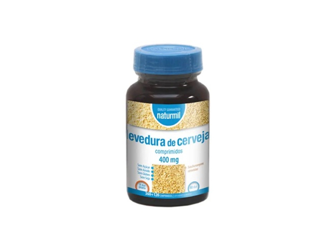 Complemento Alimentar NATURMIL Levedura De Cerveza (480 comprimidos)