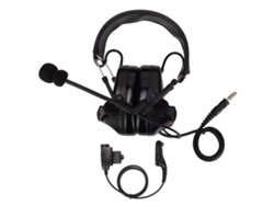 Auriculares militares (cancelación de ruido y PTT U94)