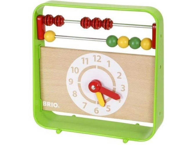 Juguete Tradicional BRIO WORLD Ábaco (con Reloj)