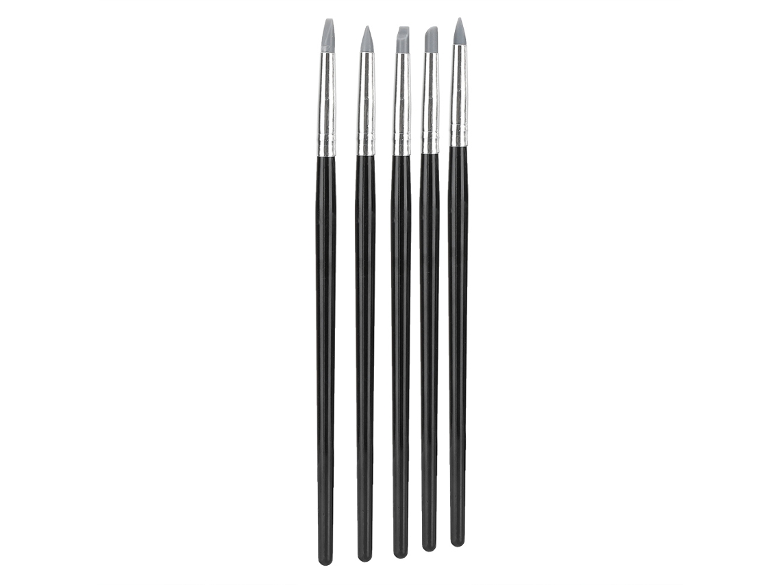 Juego De 5 Herramientas Y Accesorios Para Modelar Arcilla De Silicona