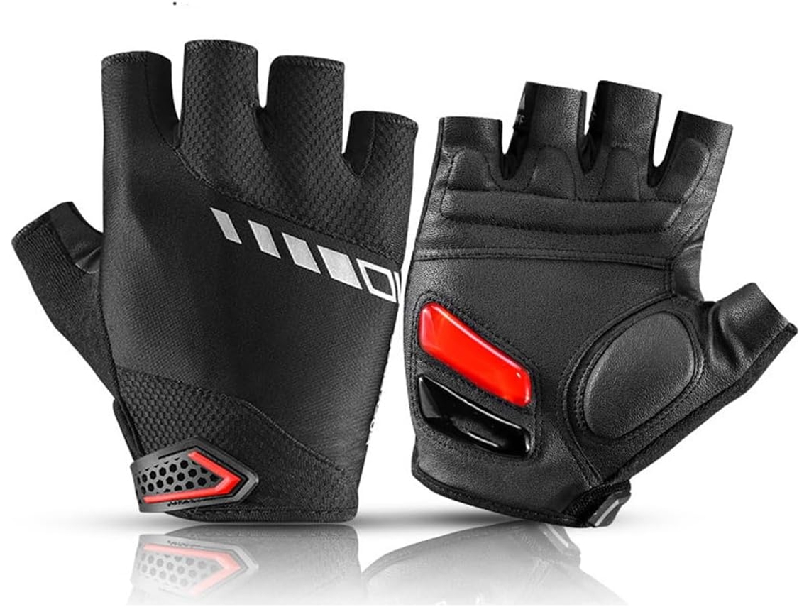 Guantes De Ciclismo Resistentes A Los Impactos: De Secado Rápido, Antideslizantes Y Que Mejoran El Agarre.