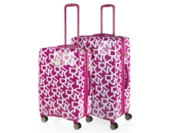 Juego De Maletas Pc DKNY DKNY-626 Signature Hardside magenta (51X76x30 Cm - 100L)