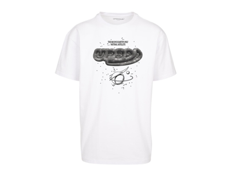 Camiseta MISTER TEE Oversize Nasa Moon Blanco (XS)