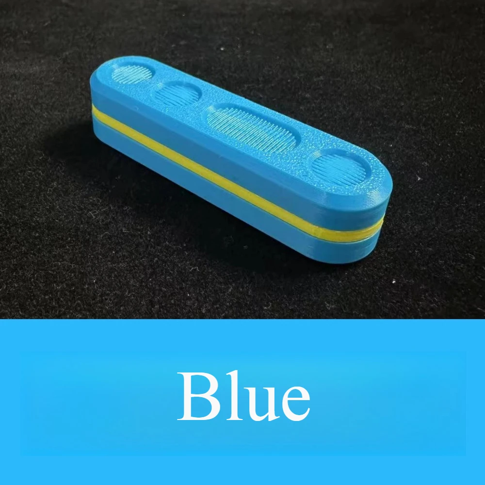Mini Spinner Mecánico (azul) Con Movimiento Deslizante, Magnético, Para Aliviar El Estrés Y Con Efecto Táctil.
