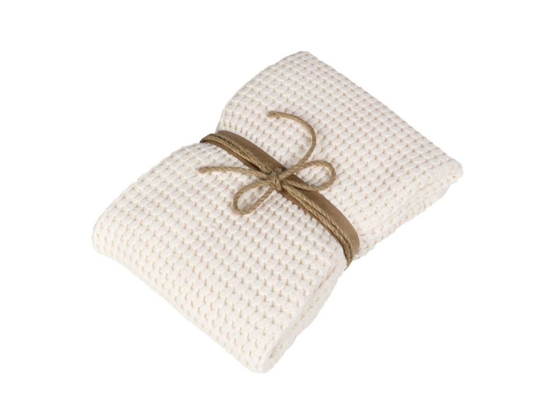 Telo Bagno Fazzini In Cotone 100 Con Trattamento Stone Washed Panna