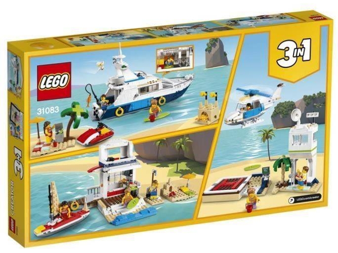 LEGO Creator 3 en 1: Aventuras de crucero - 31083 (Edad Mínima: 9 - 597 Piezas)