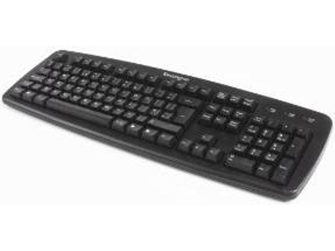 Kensington Valukeyboard Teclado para pc escritorio ordenador y notebook el compatible con dell hacer hp samsung diseño uk negro 1500109es cable qy776aa color 480x175x40mm