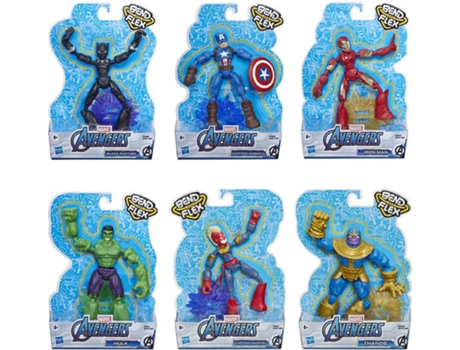Figura de Acción AVENGERS Marvel Avengers Bend And Flex (4,9 x 16,5 x 23,5 cm)