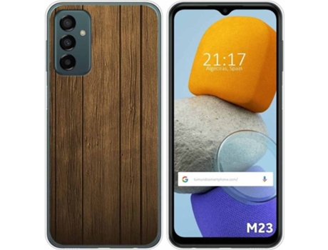 Carcasa para Samsung Galaxy M23 5G TUMUNDOSMARTPHONE Dibujos Madera Multicolor