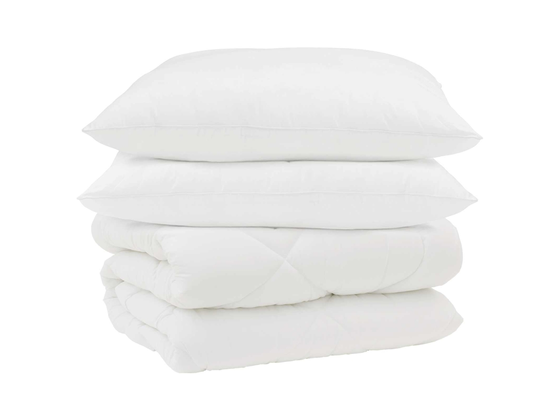 Edredón De Invierno Con Almohada 3 Uds | Duvet Microfibra