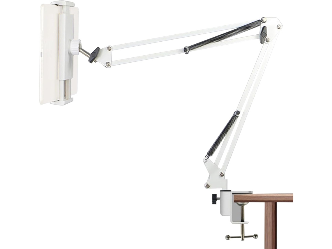 Soporte De Escritorio, Mesilla De Noche Y Teléfono Teledder Flexible Y Ajustable De Aleación.