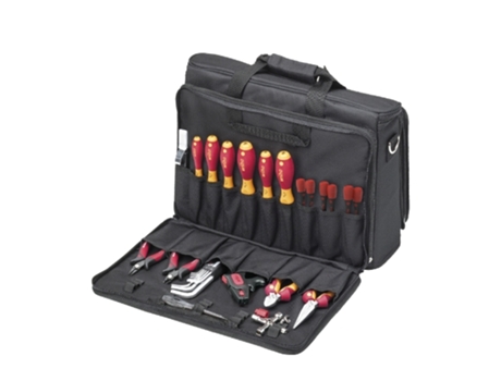 WIHA Juego de herramientas para técnicos de servicio en surtido, de 31 unid. incl. bolsa (43879)