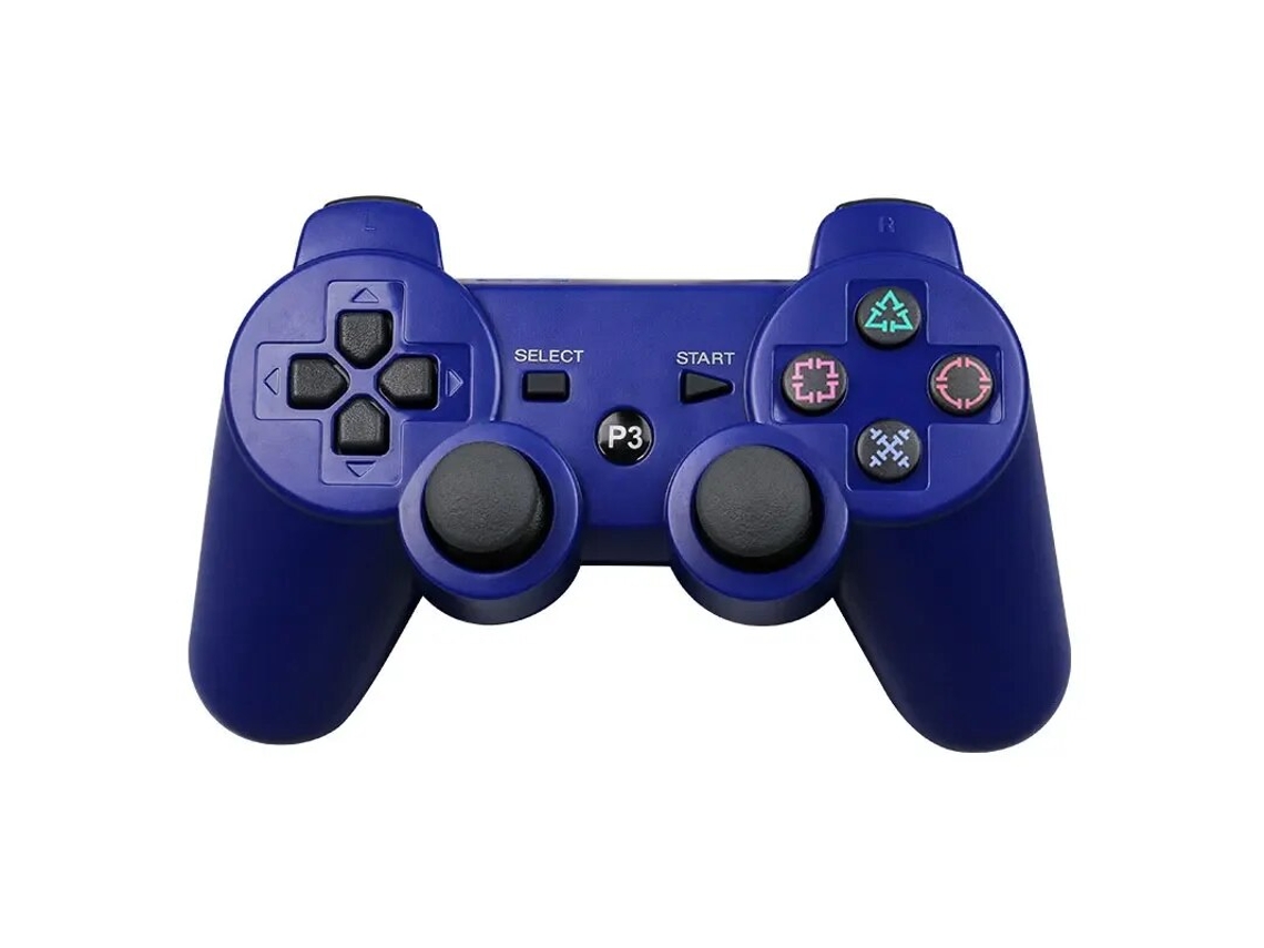 (azul) Controlador Inalámbrico Bluetooth, Gamepad Ultrafino, Joystick De 6 Ejes, Con Función De Vibración Dual