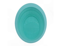 Tapete limpiador de brochas de maquillaje Rosewell con textura única para una fácil limpieza y portabilidad