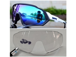 Gafas de ciclismo, fotocromáticas y resistentes al viento para ciclismo de carretera y de montaña. MDUG