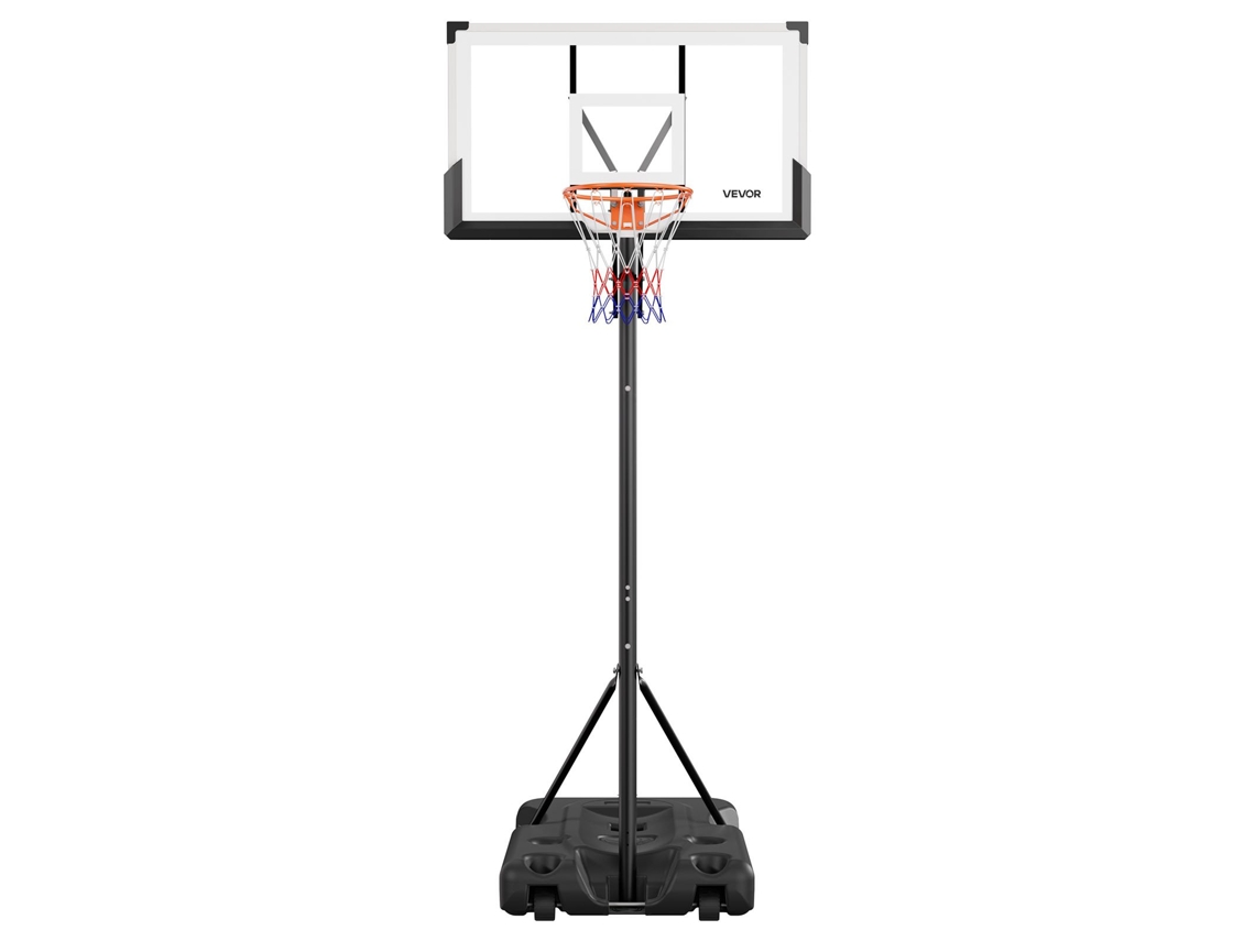 Soporte portátil para aro de baloncesto, altura ajustable hasta 3,05 m, Vevor