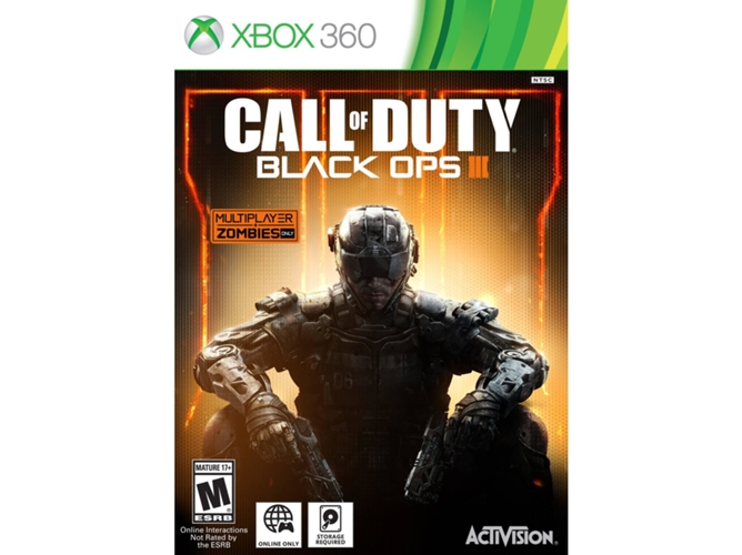 Juego Xbox 360 Call of Duty: Black Ops III