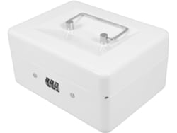 Caja Fuerte Pequeña Y Portátil De Hojalata Con Cerradura De Combinación.