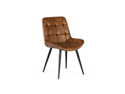 Silla de piel 83x50x63cm Giner Y Colomer