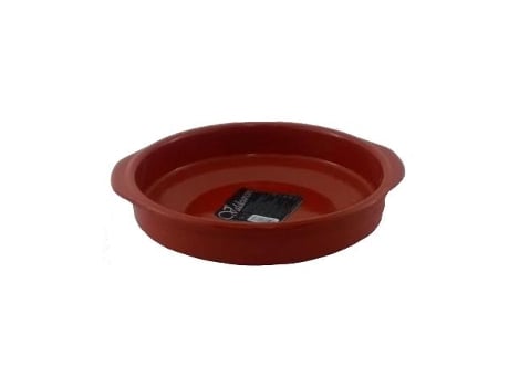 Cazuela barro redonda asas 26 cm