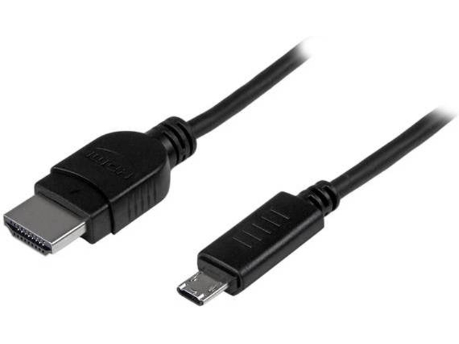 Adaptador de género STARTECH Cable de 3m Adaptador Pasivo Micro USB de 11 Pines a HDMI MHL para Samsung