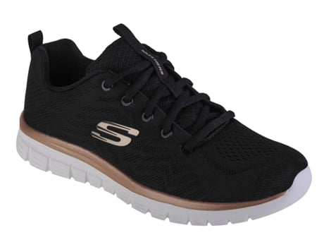 Botas de Mujer SKECHERS Graceful Get Connected Malla Negro (40)
