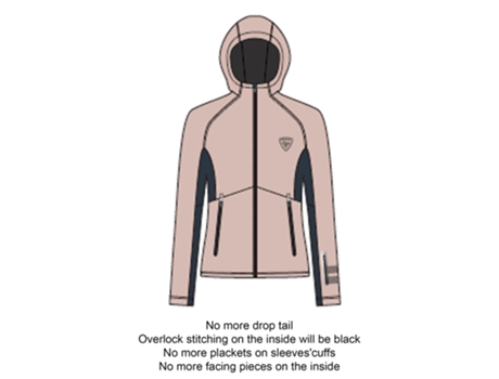 Chaqueta para Mujer de Esquí ROSSIGNOL (L - Multicolor)