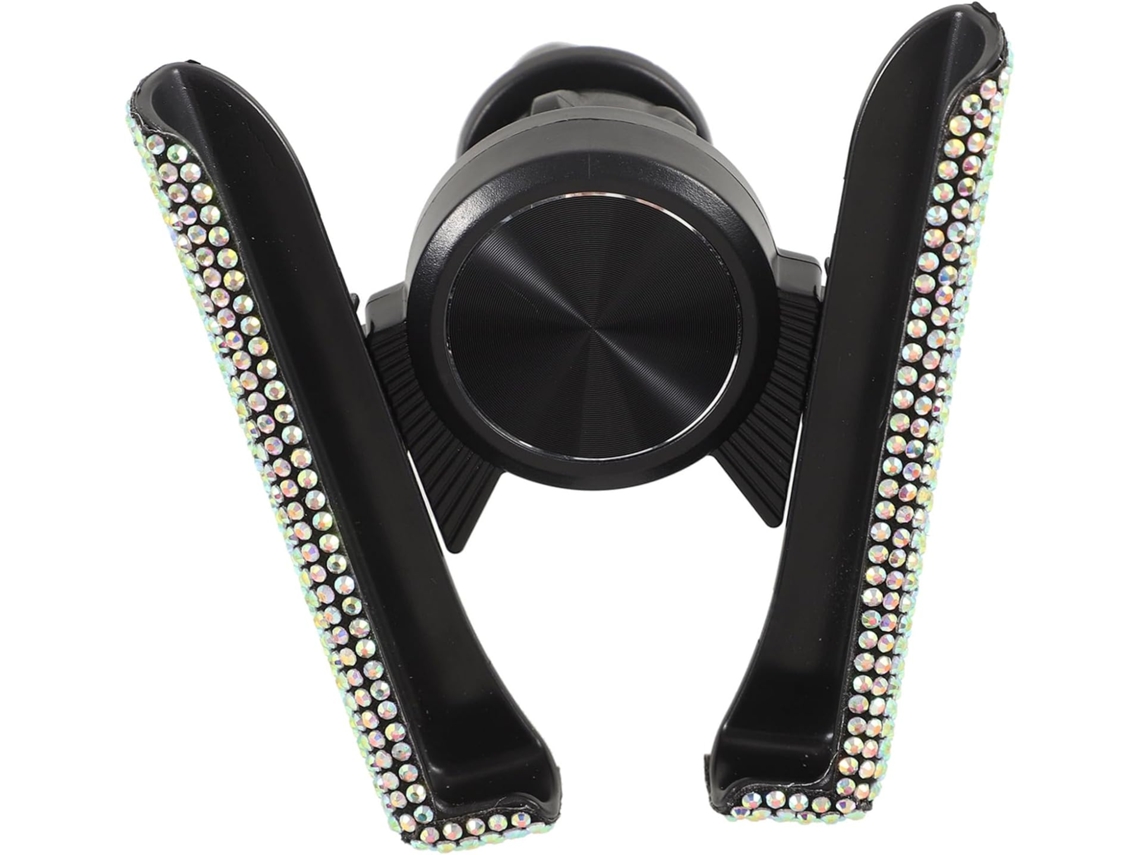 Soporte Para Teléfono Móvil Con Diamantes De Imitación Para La Rejilla De Ventilación Del Coche, Compatible Con Smartphones Y Grabadoras De Coche.