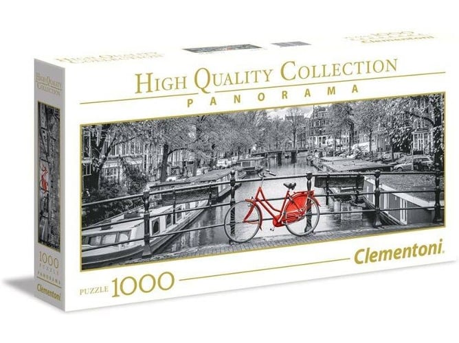 Puzzle CLEMENTONI Amsterdam - Bicicleta