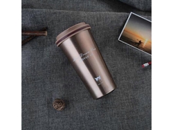 Taza de café portátil de acero inoxidable de 500 ml, regalo creativo, termo de oficina, Ly Ebike