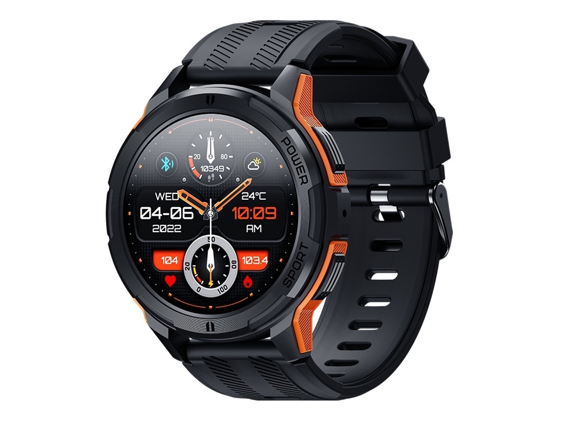 Relojes inteligentes 1 43 HD Amoled Militar Resistente Respuesta/Llamadas/Monitor de actividad de marcación Batería de larga duración Asistente YEMAESRE