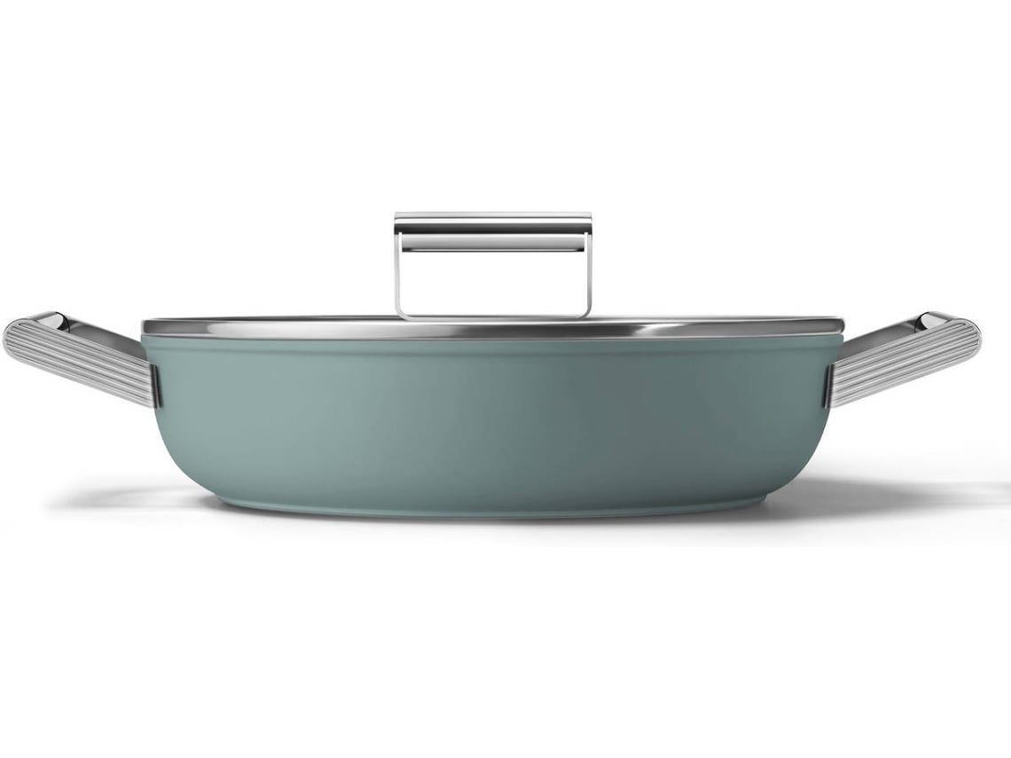 Cacerola SMEG DPF2812EGM Verde (28 cm)  