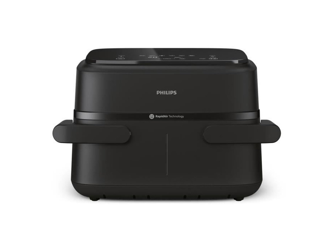 Freidora de aire Philips NA15000 de 7,1 L con tecnología Rapid Air, color negro
