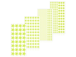 521 piezas de adhesivo de pared brillante en la oscuridad, estrella Kofihety