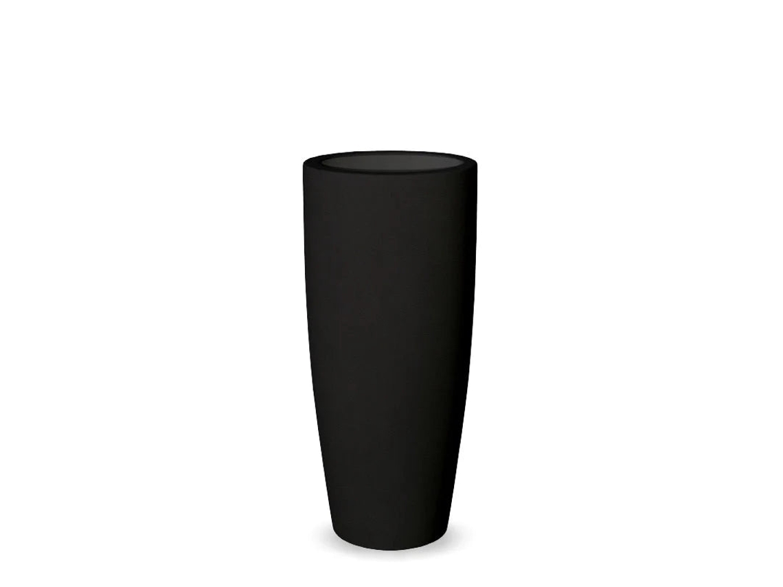 Macetero Bambú Ø40x90 Cm. / Negro / Sin Luz