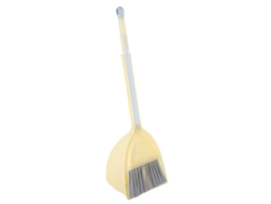 Rebe-juego De Escoba Y Recogedor De Plástico Pequeño Para Niños, Para Guardería, Color Amarillo, Suave.