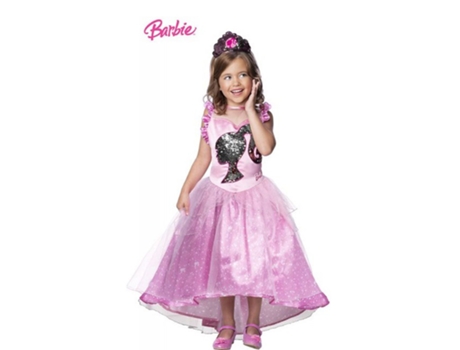 Disfraz de Niña RUBIE'S Princesa Barbie (5 - 6 años)