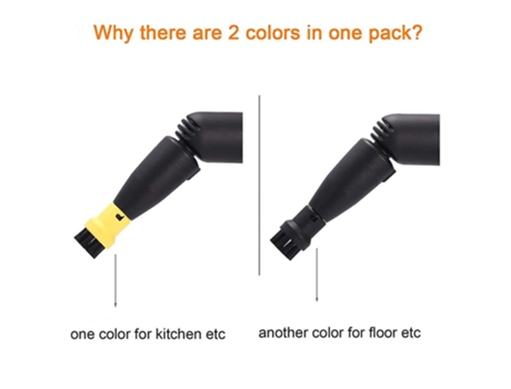 Acessórios de substituição de escovas redondas de nylon para karcher sc1 sc2 sc3