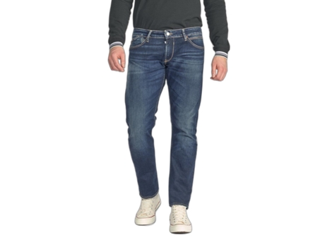 Pantalones Vaqueros para Hombre LE TEMPS DES CERISES (30 - Azul)