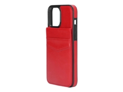 Capa De Couro Para Iphone 13 Pro Max 6.7 Polegadas Com Porta-cartões E Fecho Magnético