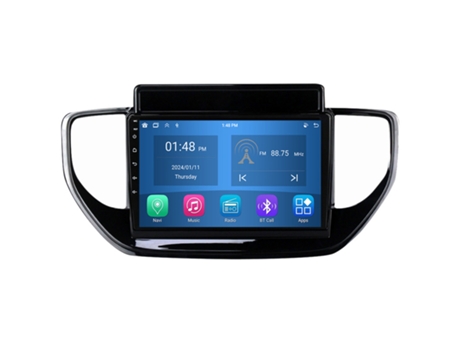 Autoradio 4GB RAM64GB ROM ROVERONE para Hyundai Solaris 2 II 2020 - 2021 CarPlay Android Coche Radio Bluetooth Navegación