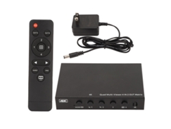 Divisor de Vídeo Hdmi LAXISCREED 4 Entradas 2 Saídas