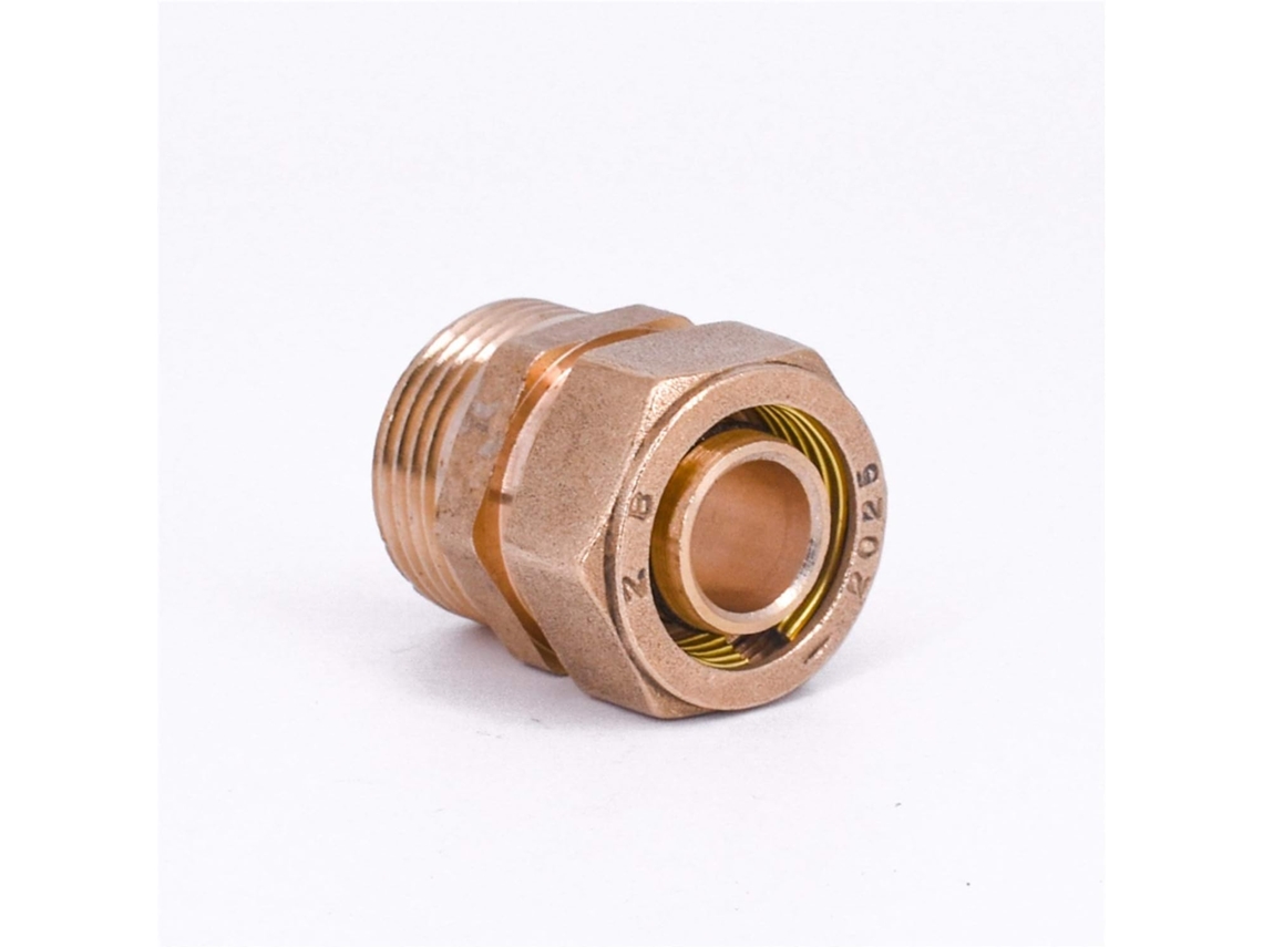 Conector Macho Dn25 De 1 Pulgada Bsp Para Jardín Diámetro Latón