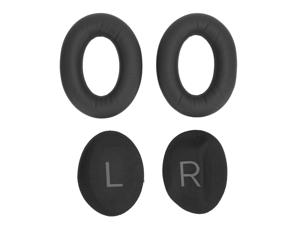 Almohadillas De Repuesto Para Auriculares Qc45 Qc Se, Piel Proteínica Azul Oscuro.