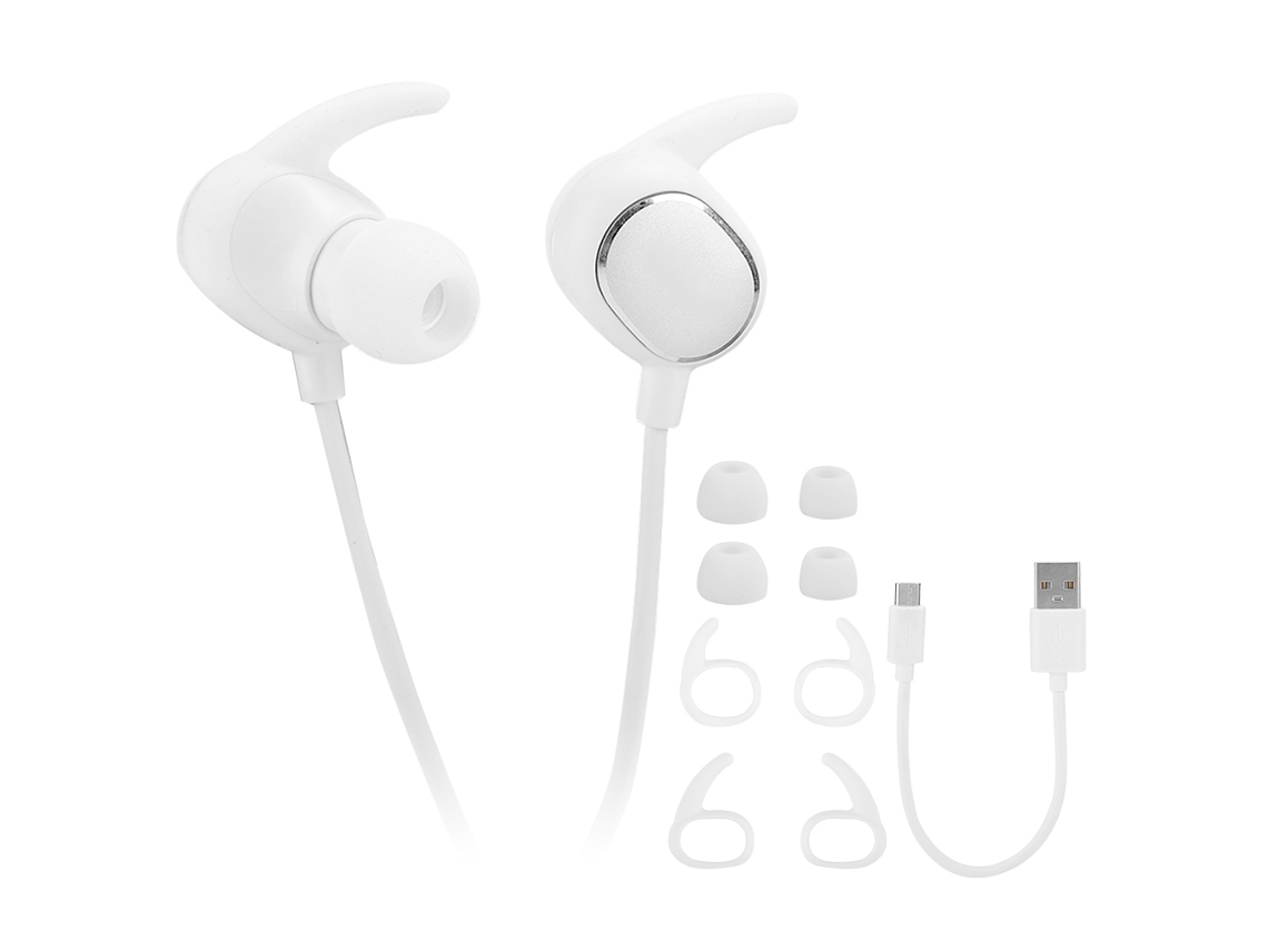 Audífonos Inalámbricos Bluetooth, Deportes De Running Binaural, Qcy-qy19 Blanco Intrauditivo