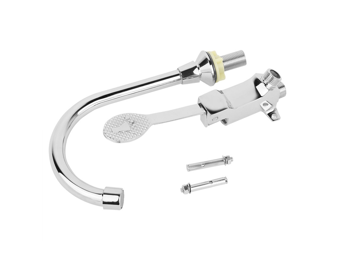 Ducha de pedal para lavabo (calor/frío, accionamiento con el pie)