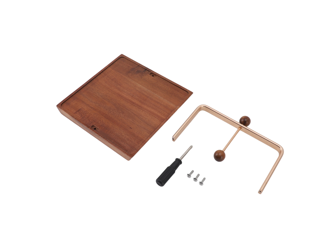 Estante De Madera Para Servir Con Barra Central Para Mesa De Cocina, Picnics, Restaurantes, Decoración Rústica.