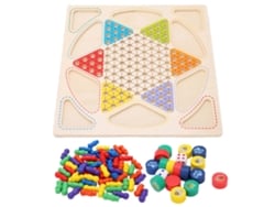 Juego De Mesa 2 En 1: Damas Y Ajedrez Volador, Juguete Educativo Para Niños, Ideal Para Campamentos Y Reuniones Familiares