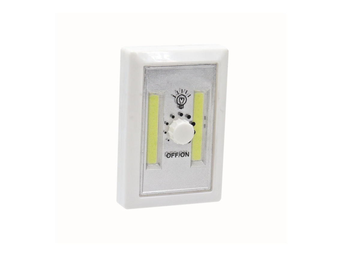 Luz nocturna LED con regulador de intensidad 120 lm pilas 3xAAA JANDEI