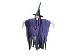 Colgante De Fantasma Para Exteriores Con Led, 105 Cm, Brazos Articulados, Decoración De Halloween.